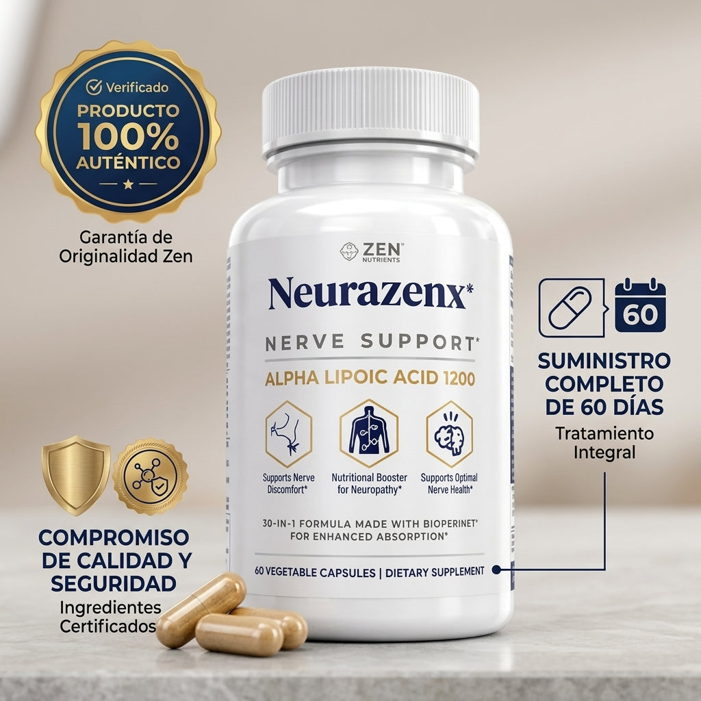Potencia tu vida NeuraZenx  60 Capsulas