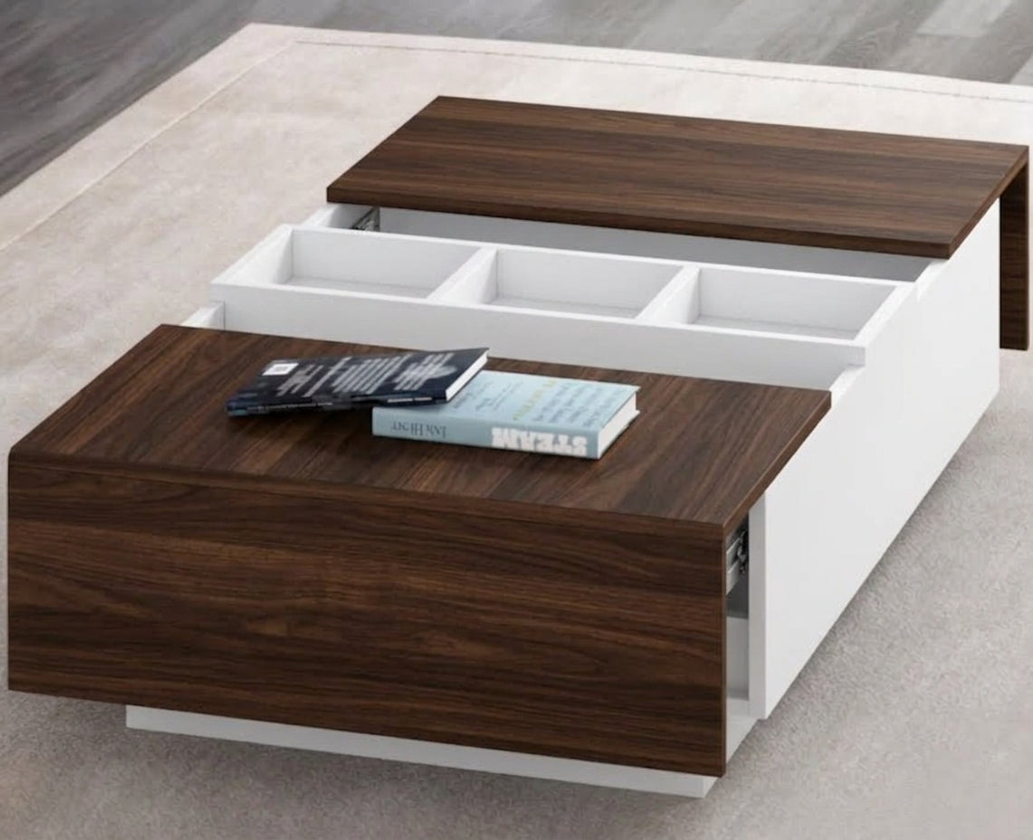 Mesa de centro 2 en 1