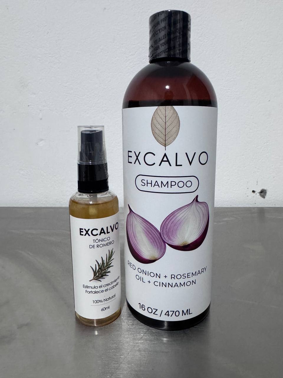 SHAMPO EXCALVO ORIGINAL X470 ML + TONICO GRATIS