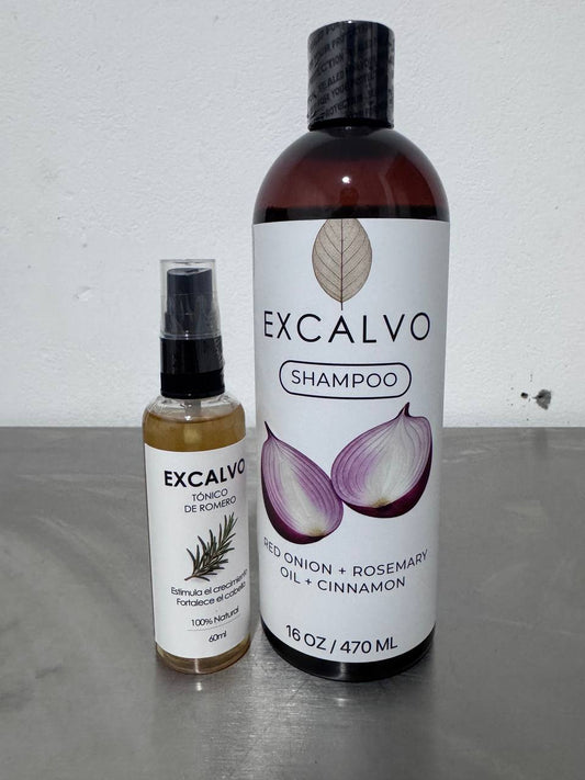 SHAMPO EXCALVO ORIGINAL X470 ML + TONICO GRATIS